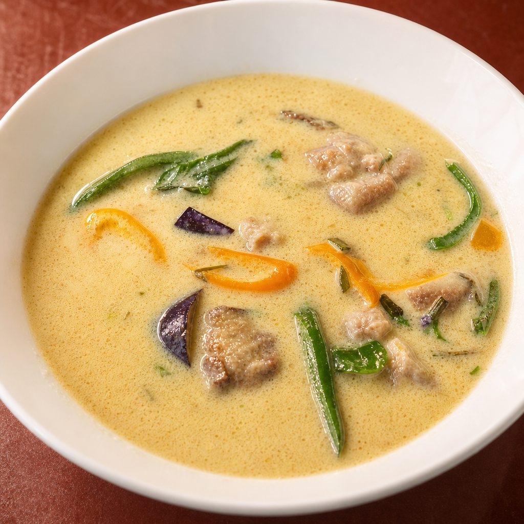 Gaeng Kiow Wahn "Green Curry".